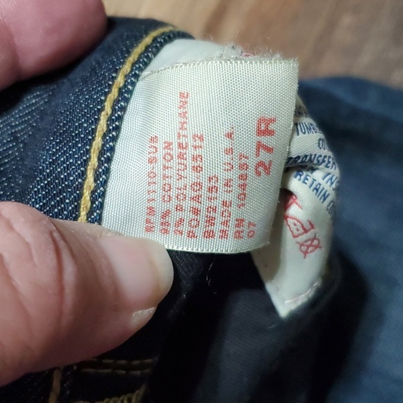 Adriano Goldschmied medium wash straight leg denim jeans euc - Picture 4 of 9